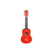 Ukelele <br/>HOFFMANN KU-O Soprano Naranja c/Funda