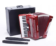Acordeon HOFFMANN TA-6034WR a Piano 34 Teclas 60 Bajos 5 Reg Bordo