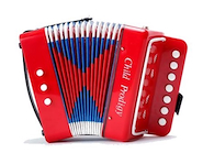 Acordeon Infantil HOFFMANN CX-A024 3 Bajos 
7 Botones