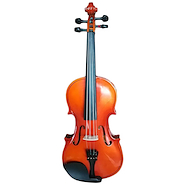 HOFFMANN CX-S142-4/4 Tapa Plywood
 Fondo Plywood XXX Violin c/Arco y Estuche
