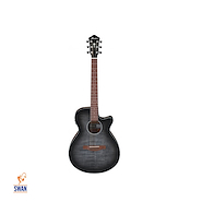 Guitarra Electroacustica Acero IBANEZ AEG70TCH Transparent Charcoal Burst Hihg Gloss