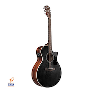Guitarra Electroacustica Acero IBANEZ AE140 WKH Weathered Black Open Pore