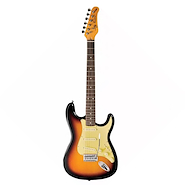 JAY TURSER JT-300V-3TS Strato Vintage Tobacco Sunburst Guitarra Electrica