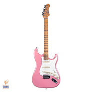 Guitarra Electrica JET GUITARS JS300 BGD Strato Burgundy Pink
