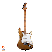 JET GUITARS JS300 GD Strato Gold Guitarra Electrica