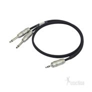 KIRLIN Y-362PRL-3FT 3,5 Stereo a 2 1/4 Mono 1mt. Cable