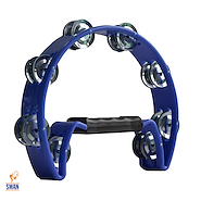 Pandereta KNIGHT JB900BL 1/2 Luna 8 Sonajas Azul