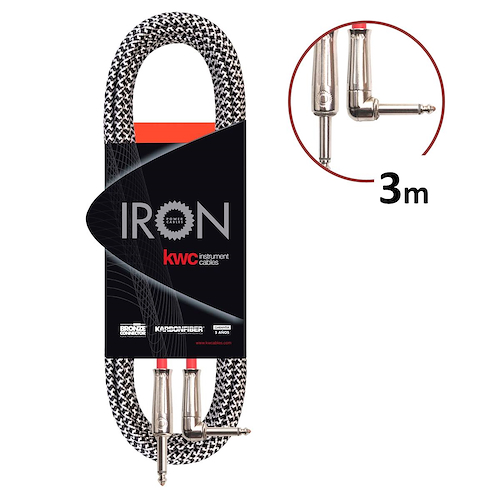 KWC Iron Mallado Angular 222 Pl/Pl 3mts Cable Instrumento