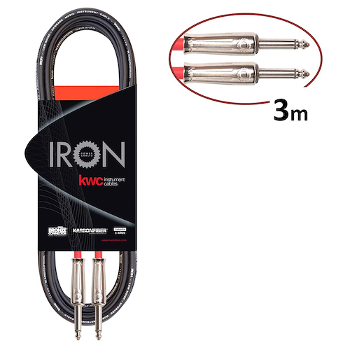 Cable Instrumento KWC Iron Standard 201 Pl/Pl 3mts