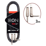 Cable Instrumento KWC Iron Standard Angular 220 Pl/Pl 3mts