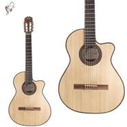 LA ALPUJARRA 85KPSY Natural c/Fishman Presys Guitarra Electroacustica Nylon
