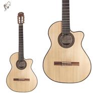 Guitarra Electroacustica Nylon LA ALPUJARRA 85KPSY Natural c/Fishman Presys