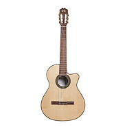 LA ALPUJARRA 83KECM Mate c/Artec AGE-7 Guitarra Electroacustica Nylon