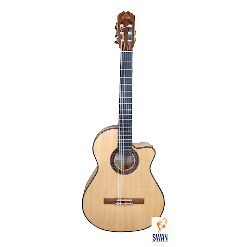 LA ALPUJARRA 85KPSYS Sicomoro c/Fishman Presys Guitarra Electroacustica Nylon