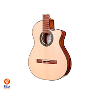 LA ALPUJARRA 84KPSY c/Fishman Presys Guitarra Electroacustica Nylon
