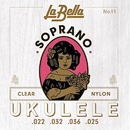 LA BELLA 11 Soprano Encordado Ukelele
