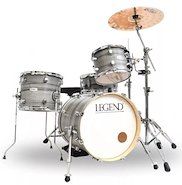 Bateria <br/>LEGEND Traveler Vintage Grey 4C Fierros+Banqueta