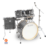 LEGEND Classic Serie II Black Ash Fierros+Banqueta Bateria