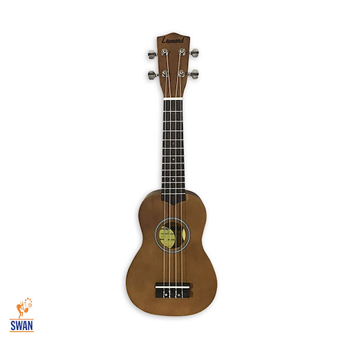 LEONARD UK5N Soprano Natural c/Funda Ukelele