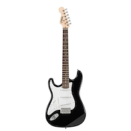 Guitarra Electrica <br/>LEONARD LE365 Strato BK Zurda