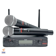 Microfono Inalambrico Mano Doble LEXSEN 2H300