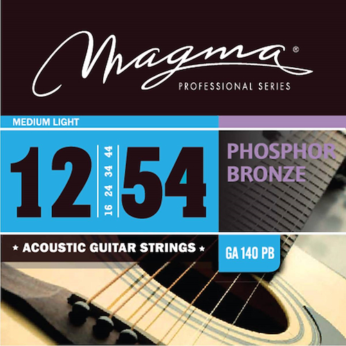 Encordado Acustica MAGMA GA140PB 012-054 Phosphore Bronze