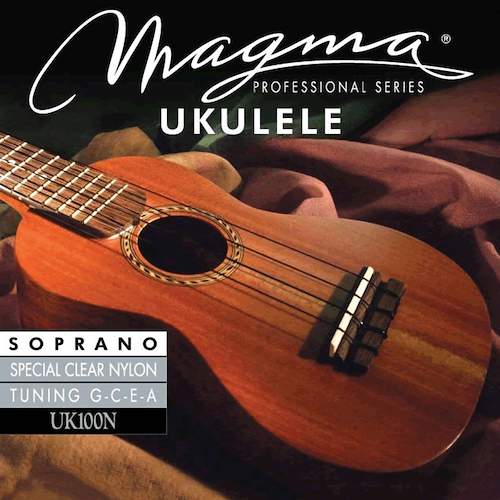 Encordado Ukelele MAGMA UK100N Soprano Nylon