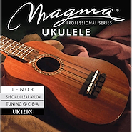 Encordado Ukelele <br/>MAGMA UK120N Tenor Nylon Hawaiian
