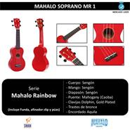 Ukelele MAHALO MR1 RD Soprano Rojo c/Funda