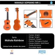 Ukelele <br/>MAHALO MR1 OR Soprano Naranja c/Funda