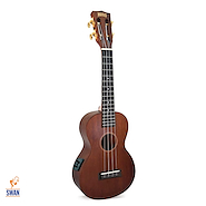 Ukelele Electroacustico MAHALO MJ2VT TBR Concierto Trans Madera Oscura c/Funda