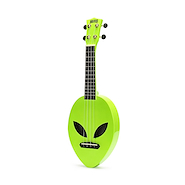 MAHALO MC1AL NGN Soprano Alien Verde Neon c/Funda Ukelele