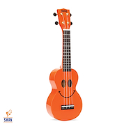 Ukelele MAHALO U-Smile OR Soprano Naranja Laqueado c/Funda