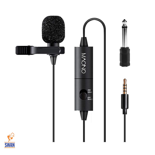 Microfono Lavalier MAONO AU-100 Condenser Omnidireccional Miniplug