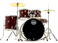MAPEX Prodigy PDG5254TCDR Std 5C Fierros+Banq+Platos Bor Bateria
