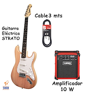 Guitarra + Amplificador + Cable NEWEN Pack Inicial Eléctrica