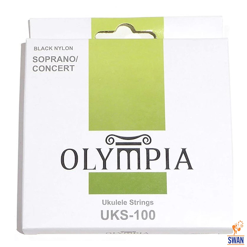 Encordado Ukelele OLYMPIA UKS100 Black Nylon