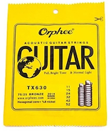 Encordado Acustica <br/>ORPHEE STRINGS TX630/011