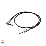 Cable Instrumento <br/>PROEL BULK120LU3 Pl/Pl Ang 3mts