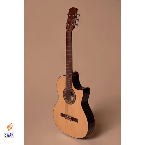 Guitarra Electroacustica Nylon ROMANTICA J-1 c/Cherub
