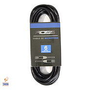 Cable Microfono ROSS PA C-CC-6M Cn/Cn 6mts