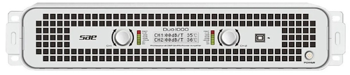 Potencia SAE AUDIO Duo1000 Clase D 1000x2/8, 1750x2/4Ohms