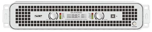 SAE AUDIO Duo1000 Clase D 1000x2/8, 1750x2/4Ohms Potencia