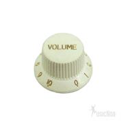 Perilla Guitarra SAMBONG KN005V WH Strato Volumen Blanca