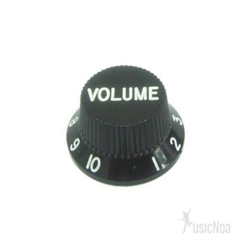 Perilla Guitarra SAMBONG KN005V BK Strato Volumen Negra