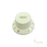 Perilla Guitarra <br/>SAMBONG KN005T WH Strato Tono Blanca