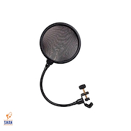 Pop Filter SAMSON PS04 c/Cuello Ganso Filtro Dual 4.75