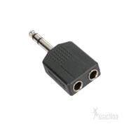 Ficha Plug SIN MARCA 6.5 St a  2 Jack 6.5 Mono