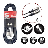STAGG SMC6 Cn/Cn 6mts Cable Microfono