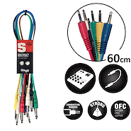 Cable Patch STAGG SPC-0,60E Pl/Pl 60cm